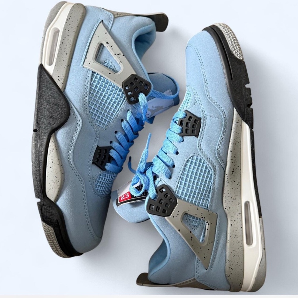 Jordan Sneakers in Light Blue and Black